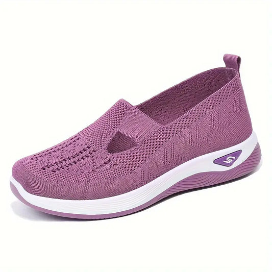 🔥 Promotion 🔥- Women's comfortable breathable knitted sneakers