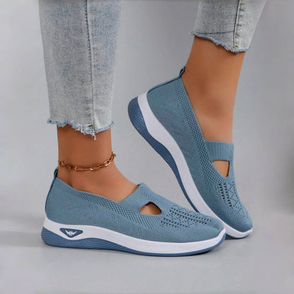 🔥 Promotion 🔥- Women's comfortable breathable knitted sneakers