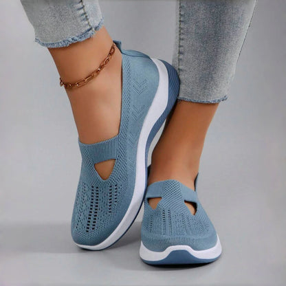 🔥 Promotion 🔥- Women's comfortable breathable knitted sneakers