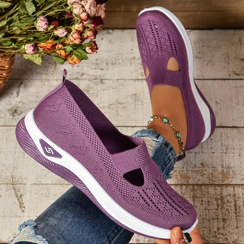 🔥 Promotion 🔥- Women's comfortable breathable knitted sneakers