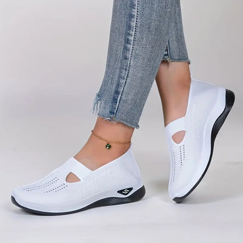 🔥 Promotion 🔥- Women's comfortable breathable knitted sneakers