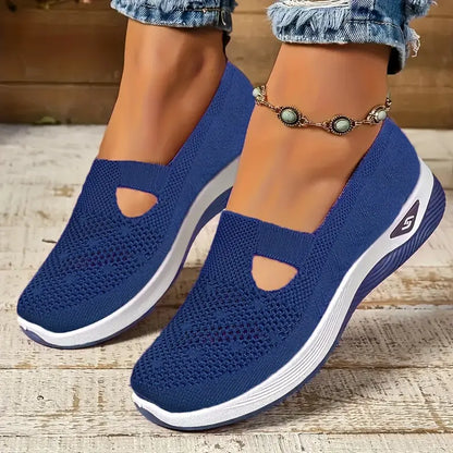 🔥 Promotion 🔥- Women's comfortable breathable knitted sneakers