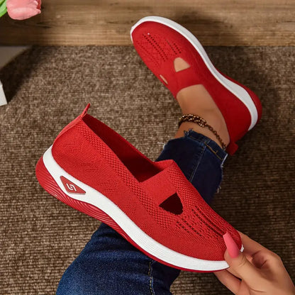 🔥 Promotion 🔥- Women's comfortable breathable knitted sneakers
