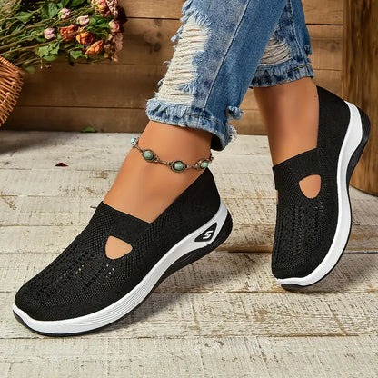 🔥 Promotion 🔥- Women's comfortable breathable knitted sneakers