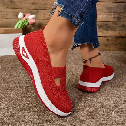 🔥 Promotion 🔥- Women's comfortable breathable knitted sneakers