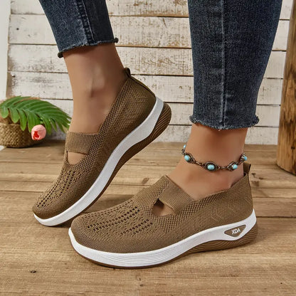 🔥 Promotion 🔥- Women's comfortable breathable knitted sneakers