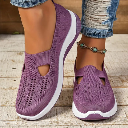 🔥 Promotion 🔥- Women's comfortable breathable knitted sneakers