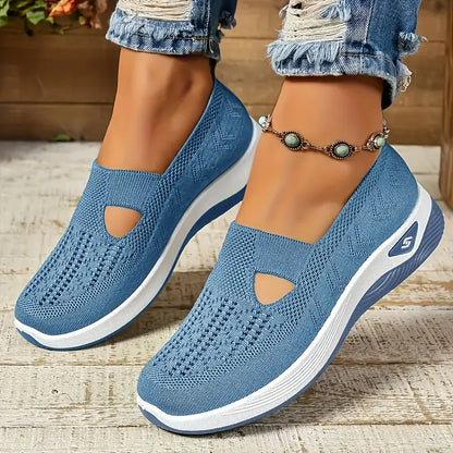 🔥 Promotion 🔥- Women's comfortable breathable knitted sneakers
