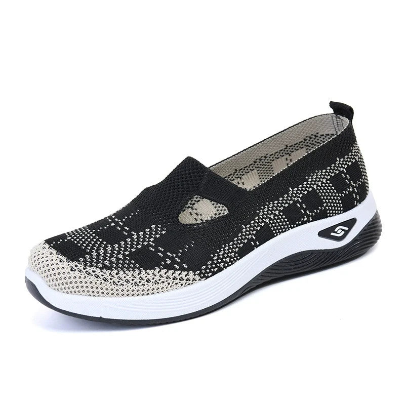 🔥 Promotion 🔥- Women's comfortable breathable knitted sneakers