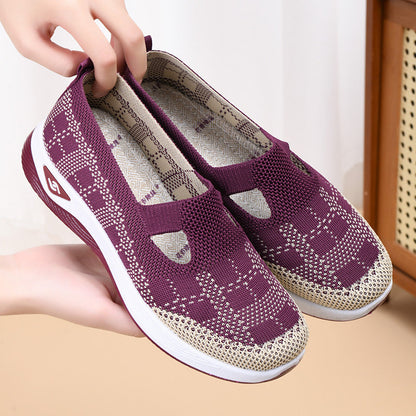 🔥 Promotion 🔥- Women's comfortable breathable knitted sneakers