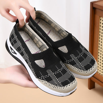 🔥 Promotion 🔥- Women's comfortable breathable knitted sneakers