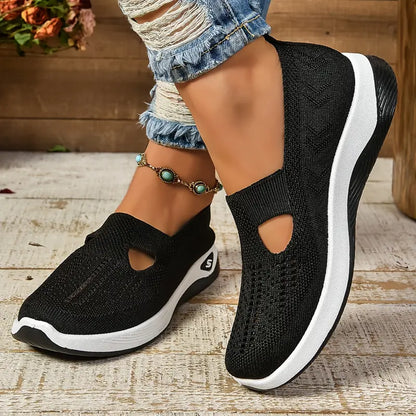🔥 Promotion 🔥- Women's comfortable breathable knitted sneakers
