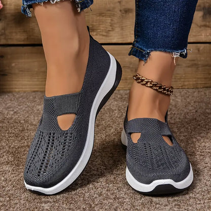 🔥 Promotion 🔥- Women's comfortable breathable knitted sneakers