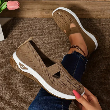 🔥 Promotion 🔥- Women's comfortable breathable knitted sneakers