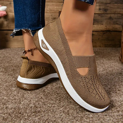 🔥 Promotion 🔥- Women's comfortable breathable knitted sneakers