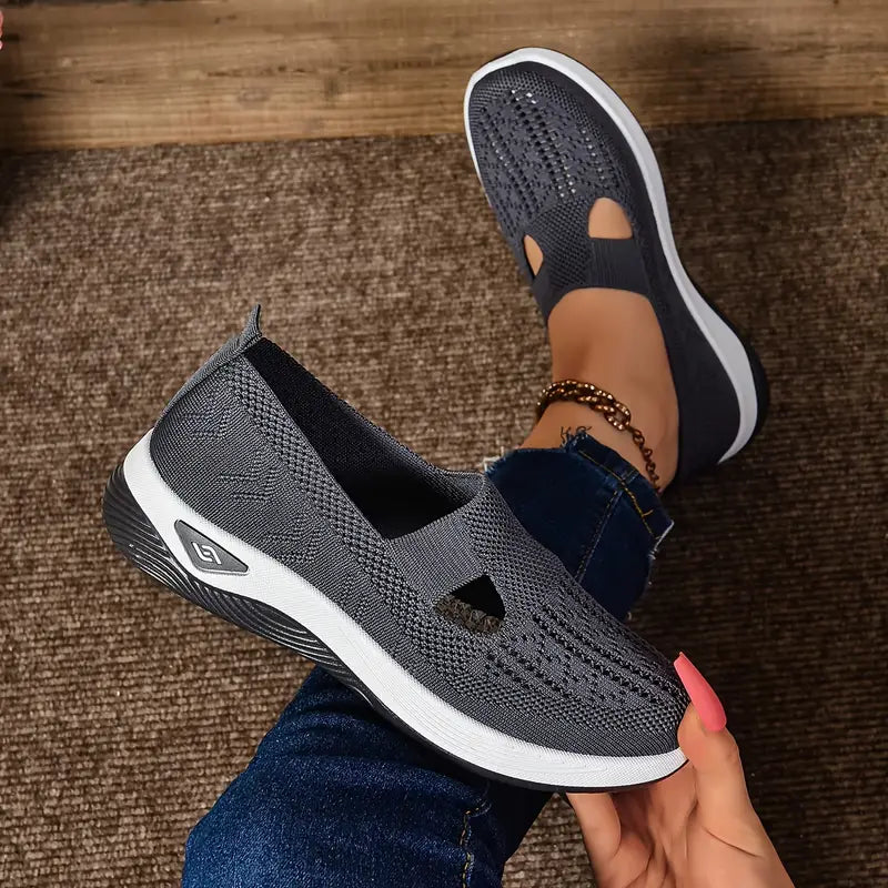 🔥 Promotion 🔥- Women's comfortable breathable knitted sneakers