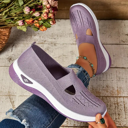 🔥 Promotion 🔥- Women's comfortable breathable knitted sneakers