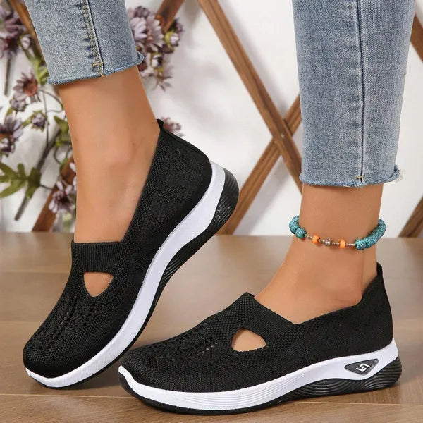 🔥 Promotion 🔥- Women's comfortable breathable knitted sneakers
