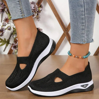🔥 Promotion 🔥- Women's comfortable breathable knitted sneakers