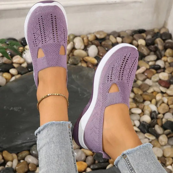 🔥 Promotion 🔥- Women's comfortable breathable knitted sneakers